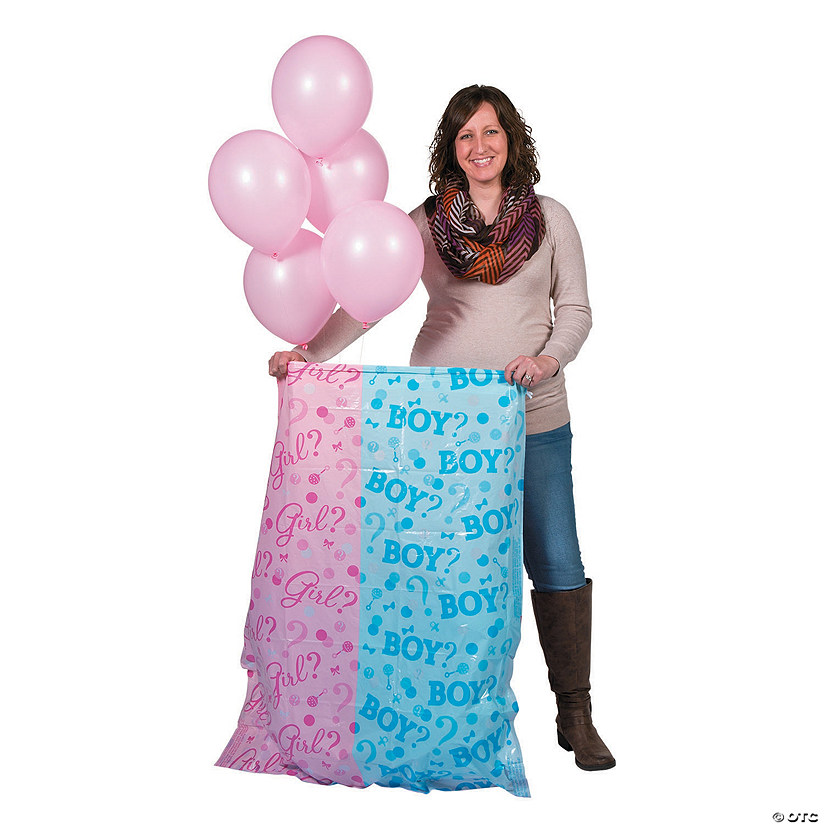 Girl Reveal Balloon Sack Image
