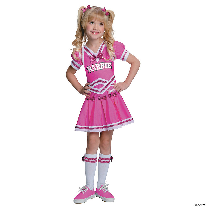 Girl’s Barbie® Cheerleader Costume Oriental Trading
