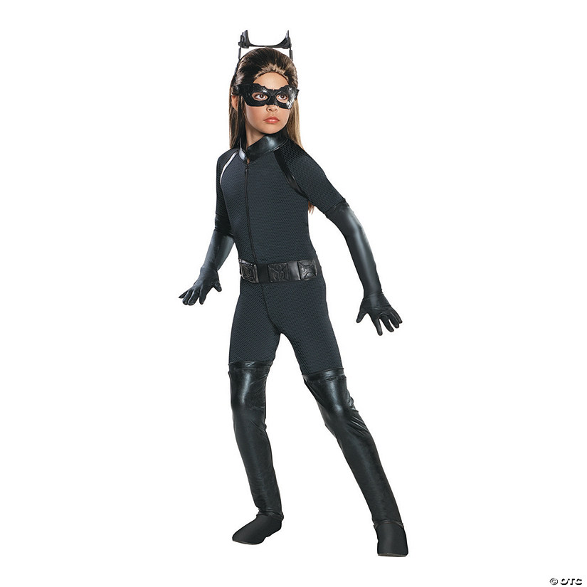 Girl&#8217;s Deluxe Catwoman&#8482; Costume - Medium Image