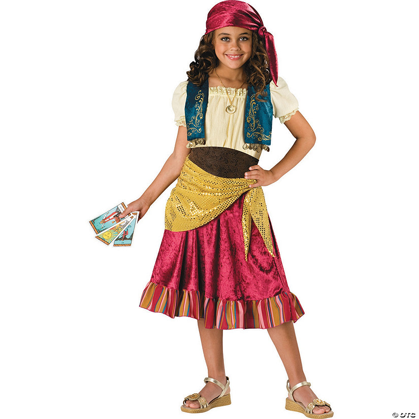 Girl&#8217;s Gypsy Costume - Medium Image