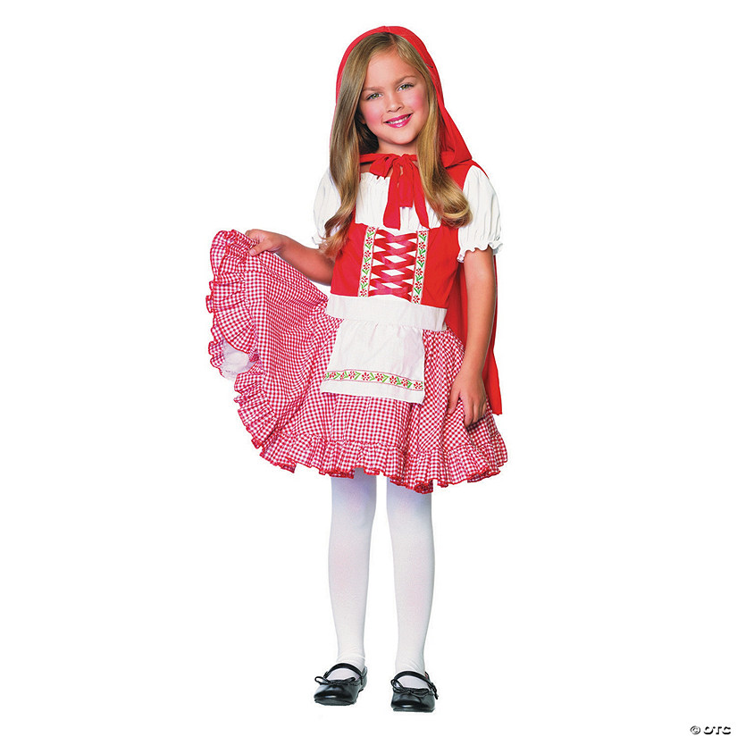 Girl&#8217;s Lil&#8217; Miss Red Riding Hood Costume Image
