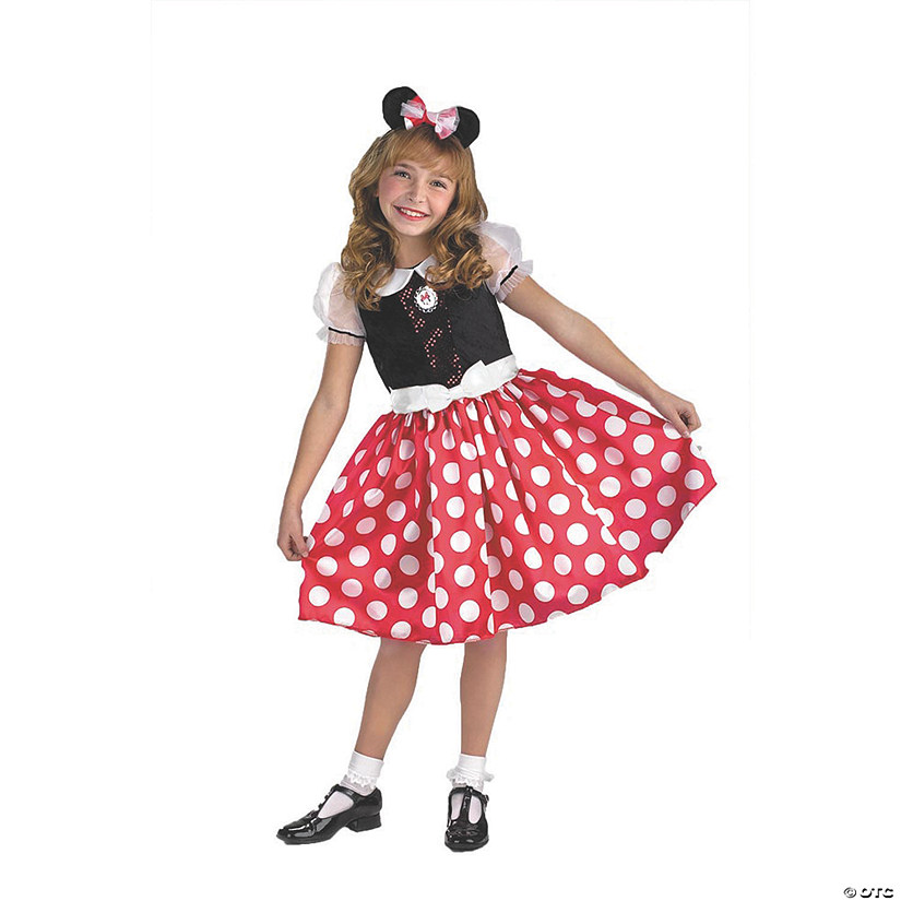 Girl’s Minnie Mouse™ Costume - Small | Oriental Trading