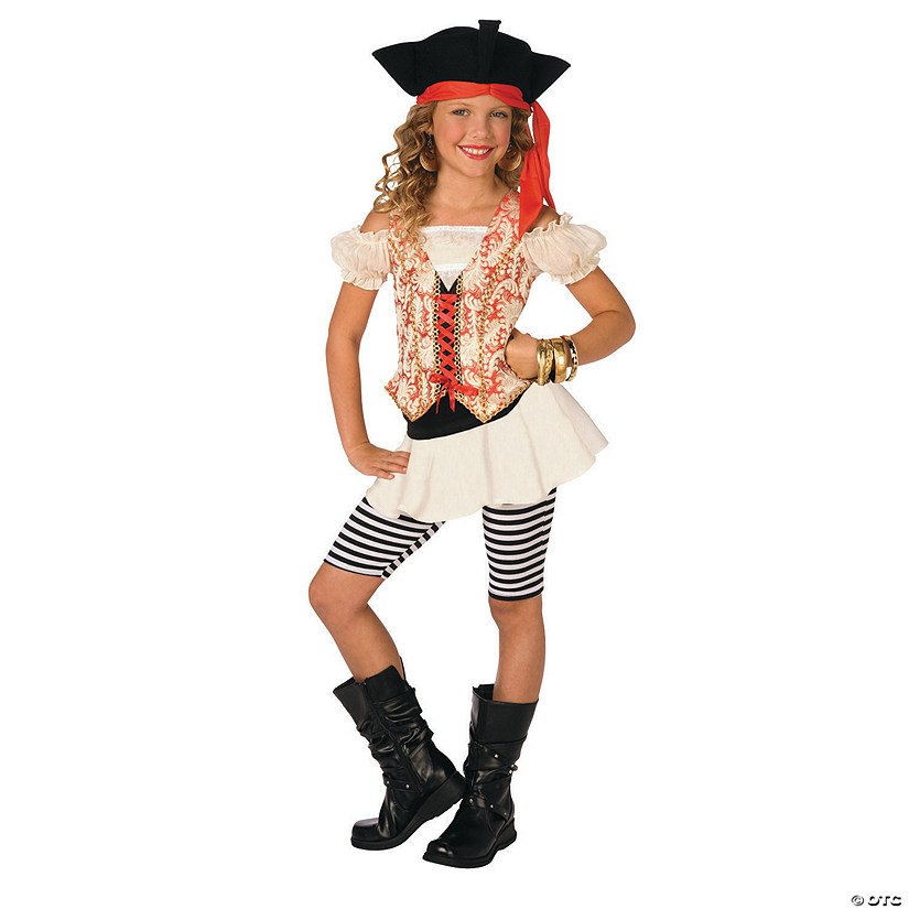 Girl’s Swashbuckler Captain Pirate Costume