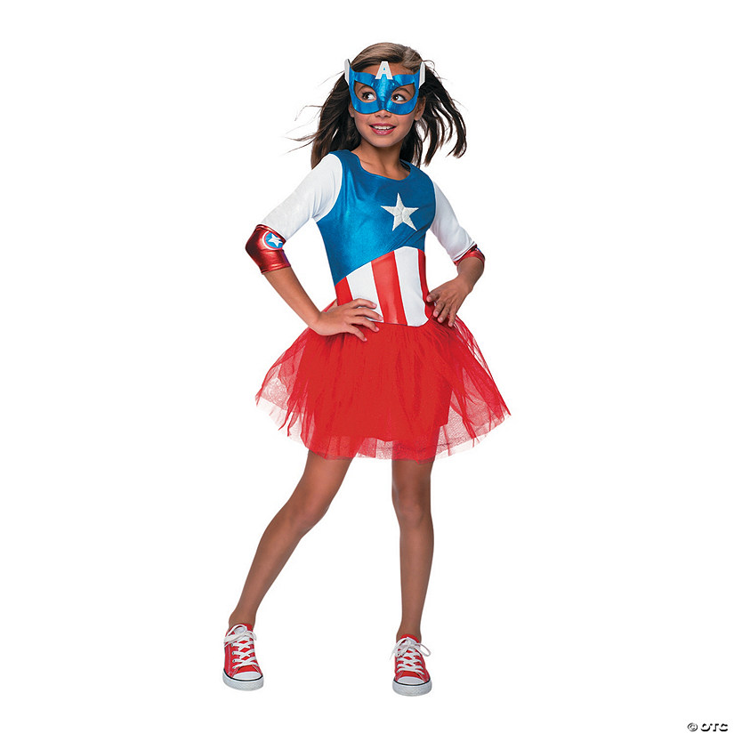Girl's American Dream Costume Image