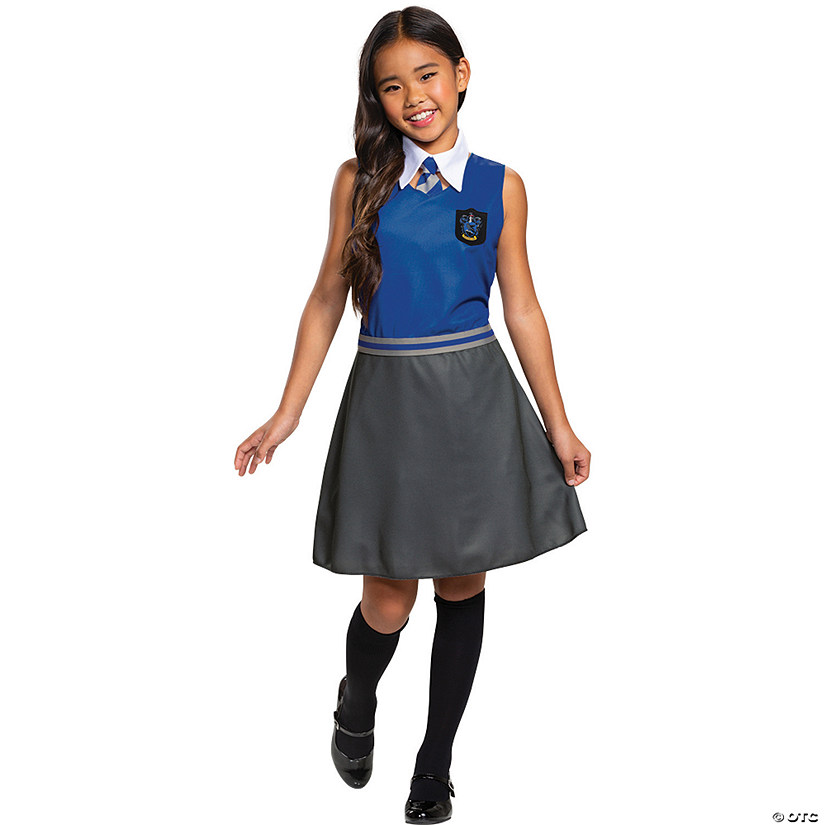 Girl's Classic Harry Potter Ravenclaw Dress Costume Image