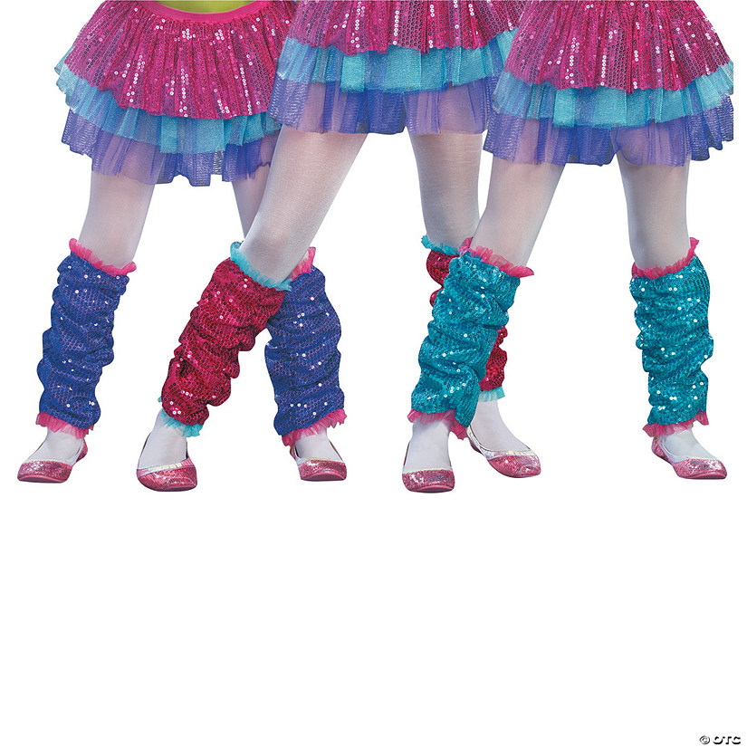 Girl's Dance Craze Leg Warmers - Turquoise Image