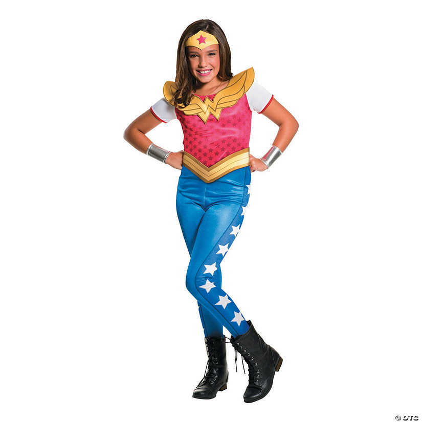 Girl's DC&#8482; Superhero Girls Wonder Woman Costume Image