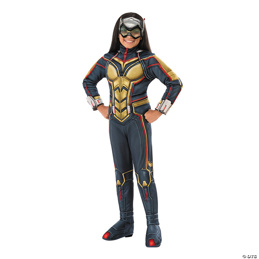 Girl's Deluxe Ant-Man & The Wasp&#8482; Wasp Costume Image