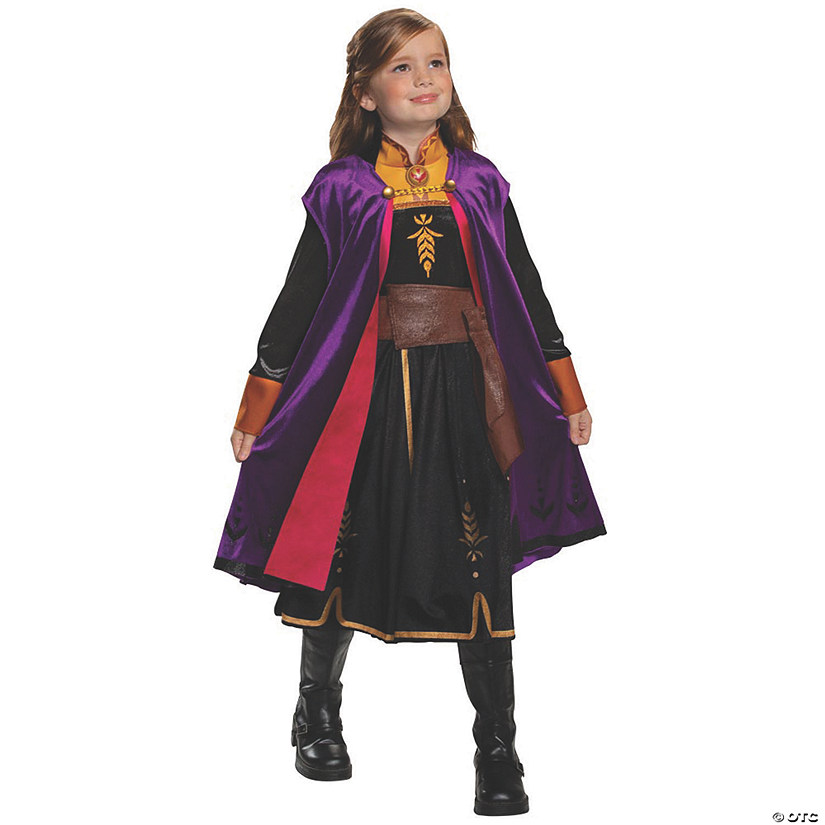 Girl's Deluxe Disney's Frozen II Anna Costume Image
