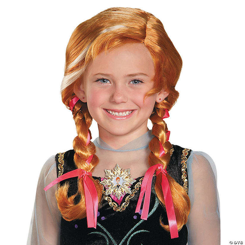 Girl S Disney S Frozen Anna Wig