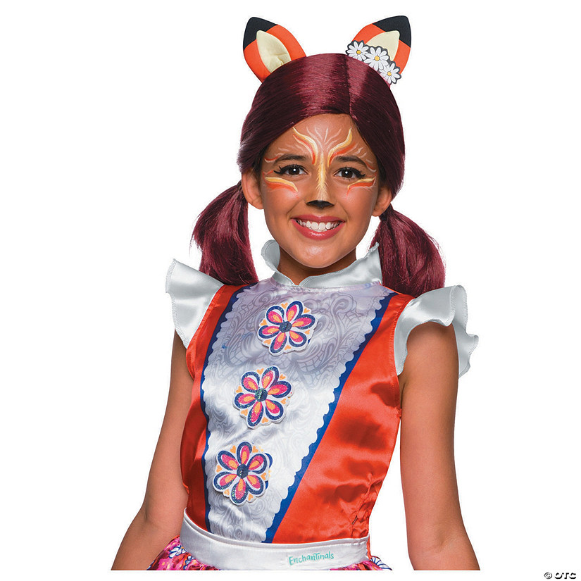 Girl's Enchantimals&#8482; Felicity Fox Wig with Ears Image