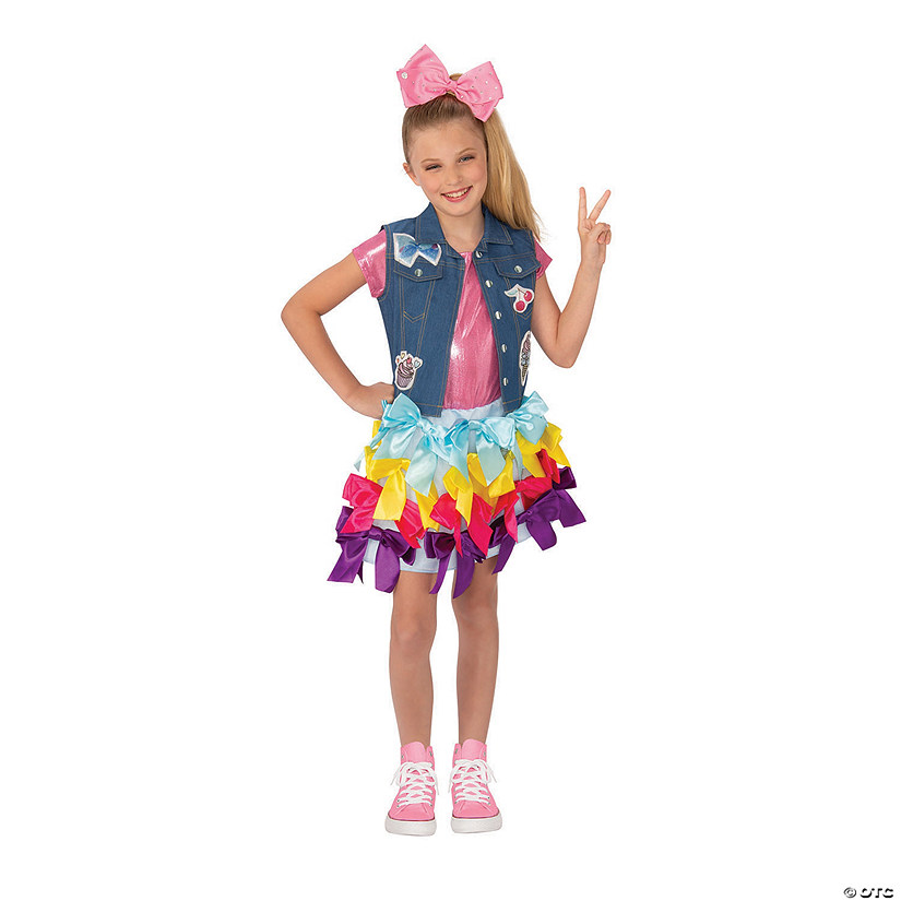 Girl's JoJo Siwa Bow Dress Costume | Oriental Trading