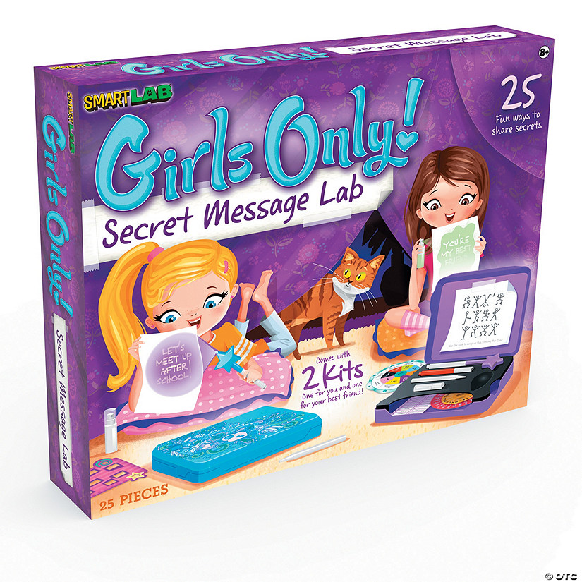 Girls Only! Secret Message Lab Image