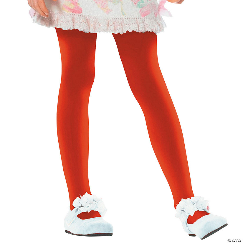 Girl's Opaque Tights Image