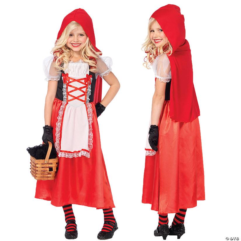Girl's Red Riding Hood Costume Image