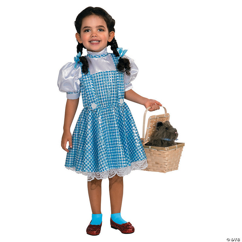 Girl's Sequin Wizard of Oz™ Dorothy Costume