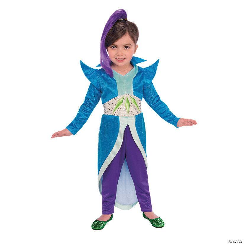 Girl's Shimmer and Shine Zeta Costume Image