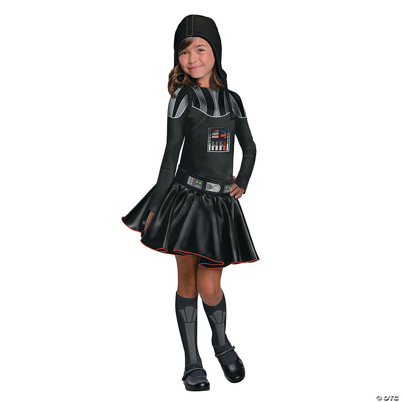 Girl's Star Wars&#8482; Darth Vader Costume Image