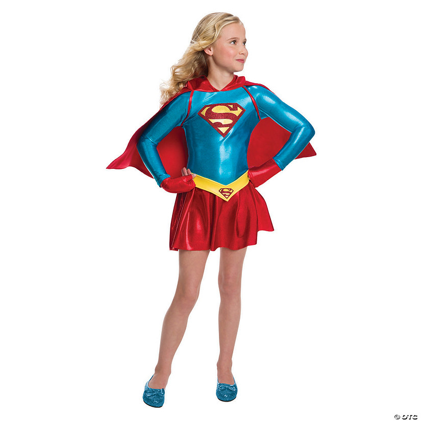 Girl's Supergirl Dress Costume Image