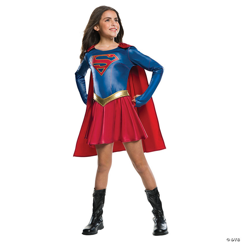 Girl's Supergirl TV Show Costume Image