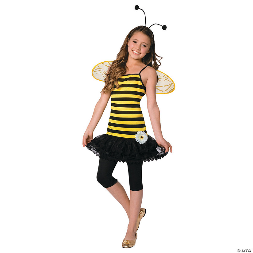 Girl's Sweet as Honey Bee Costume - Large Image