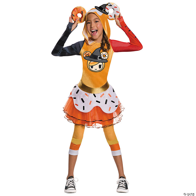 Girl's Tokidoki Donutella Halloween Costume Image