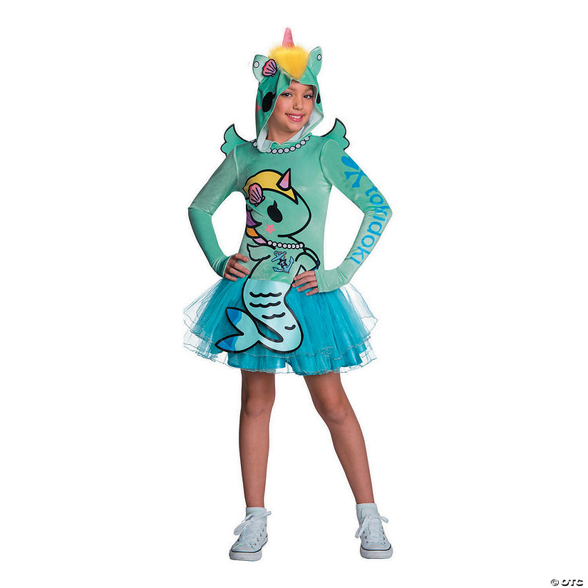 Girl's Tokidoki Sirena Mermicorno Costume Image