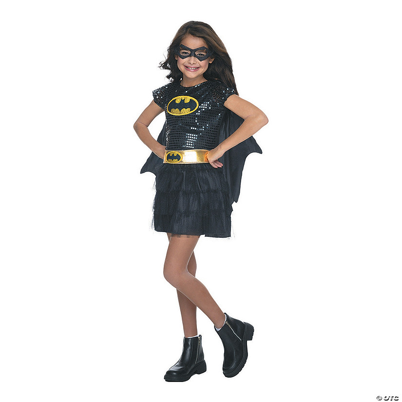 Girl's Tutu Dress Batgirl Costume Image