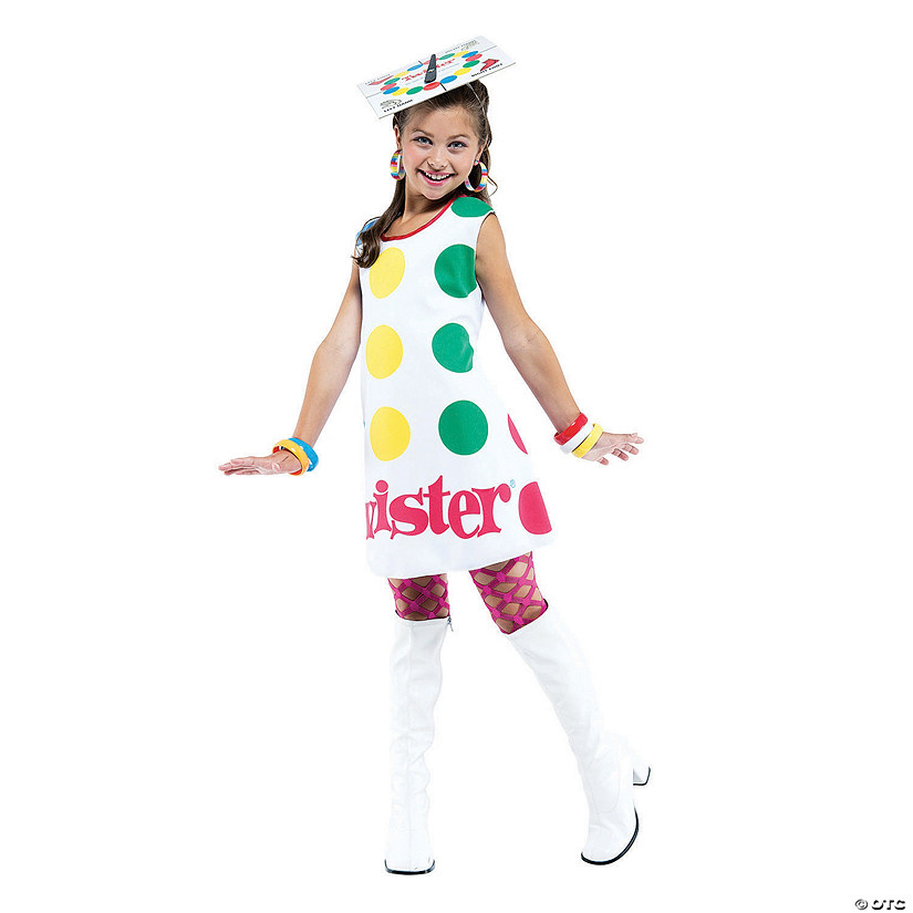 Girl's Twister Dress Costume Image