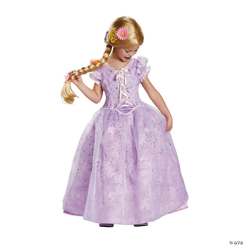 Girl's Ultra Prestige Disney's Tangled™ Rapunzel Costume - Extra Small ...