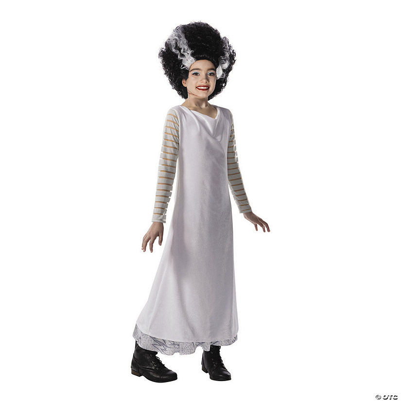 Girl's Universal Monsters&#8482; Bride of Frankenstein Costume Image