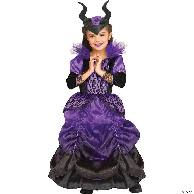 Girl's Wicked Queen Costume Image