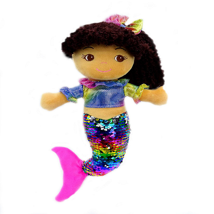 Girlzndollz Lola rainbow mermaid doll Image