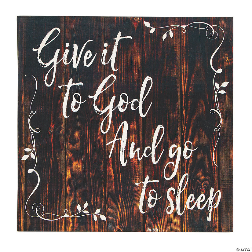 Give It To God Sign Image