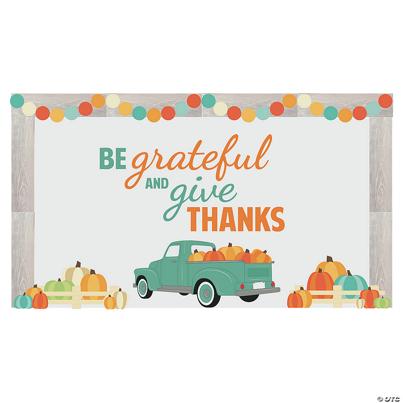 Give Thanks Bulletin Board Set 11 Pc.