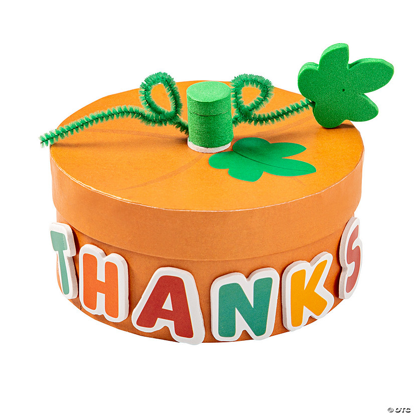 Give Thanks Fall Prayer Box Craft Kit &#8211; Makes 12  Image