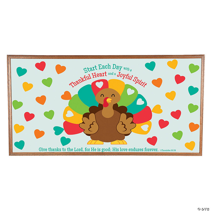 Give Thanks to the Lord Bulletin Board Set - 31 Pc. Image