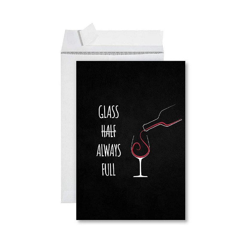 Glass Always Full Sorry 8.5x11IN Image