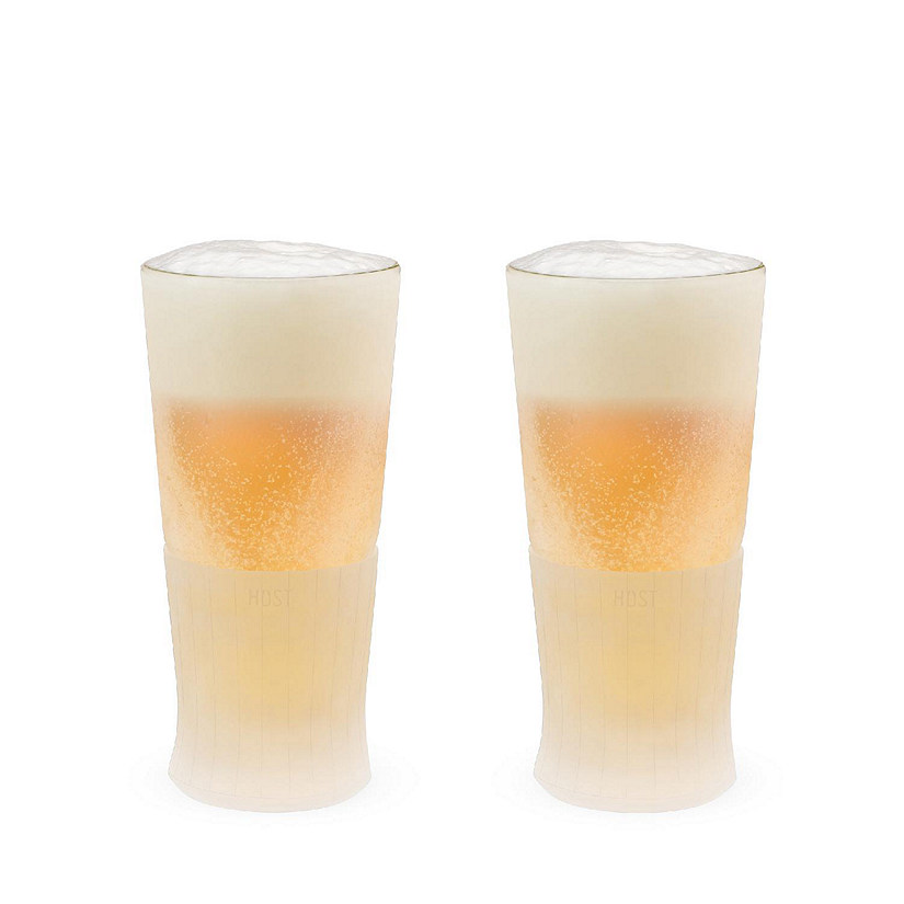 Glass FREEZE&#8482; Beer Glass (set of two) Image