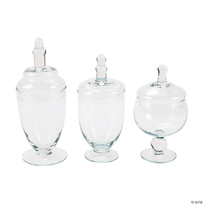 Glass Jar Set Oriental Trading