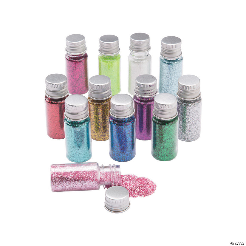 Glitter Assortment in Jars
