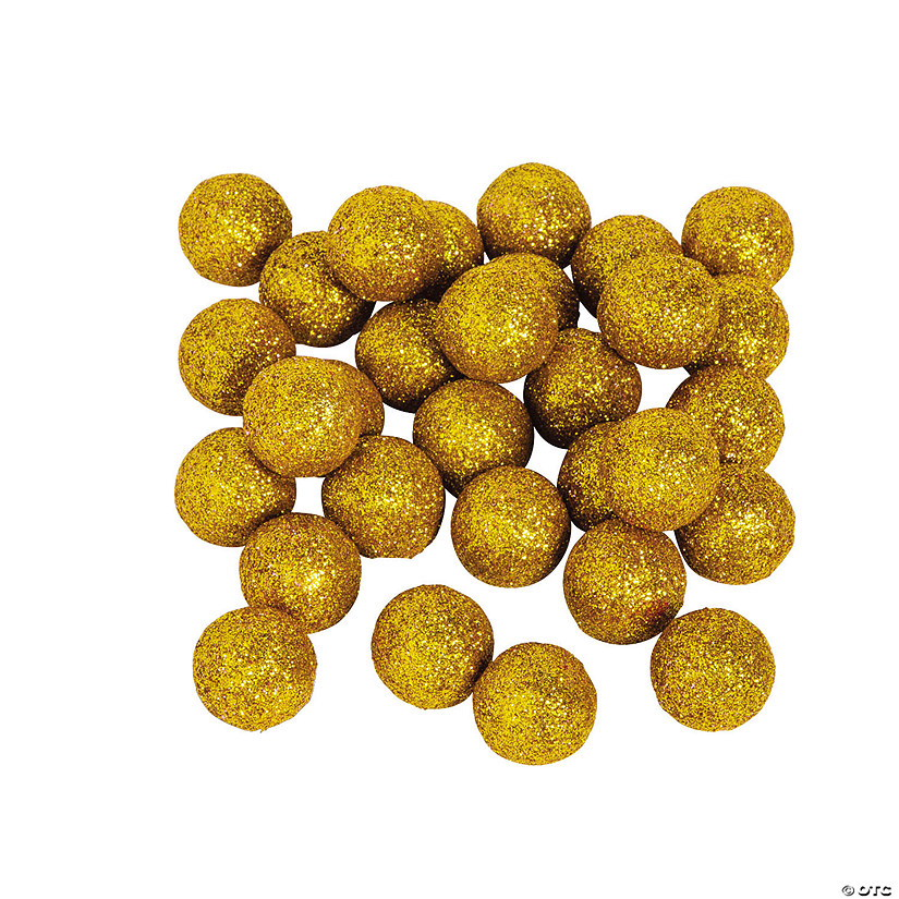 Glitter Ball Vase Filler 40 Pc. Oriental Trading