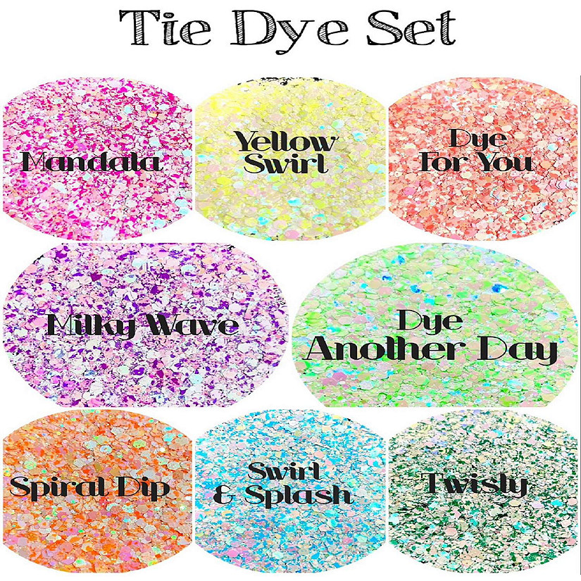 Glitter Heart Co. Glitter -  Tie Dye Glitter Set Image