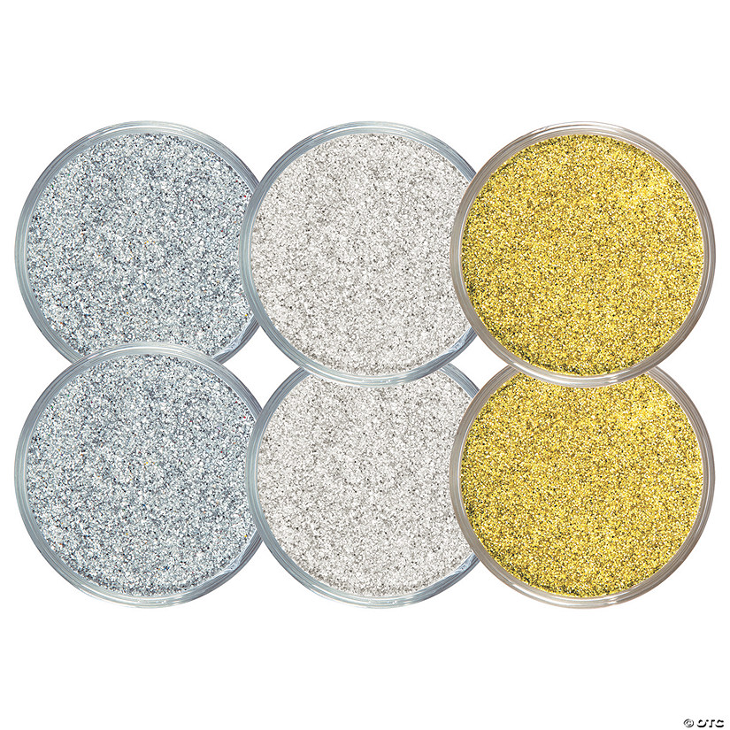 Glitter Sand Assortment 6 Pc.