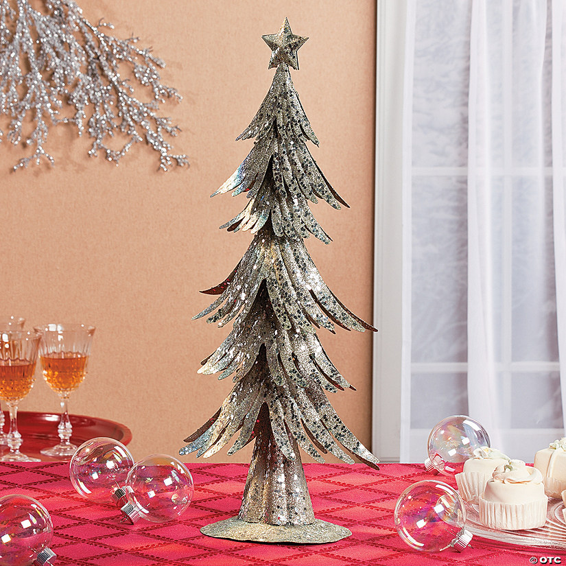 Glitter Tabletop Tree Discontinued