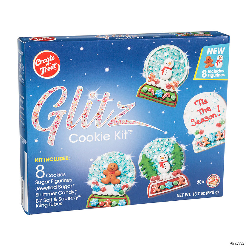 Glitz Snow Globe Cookie Kit Image