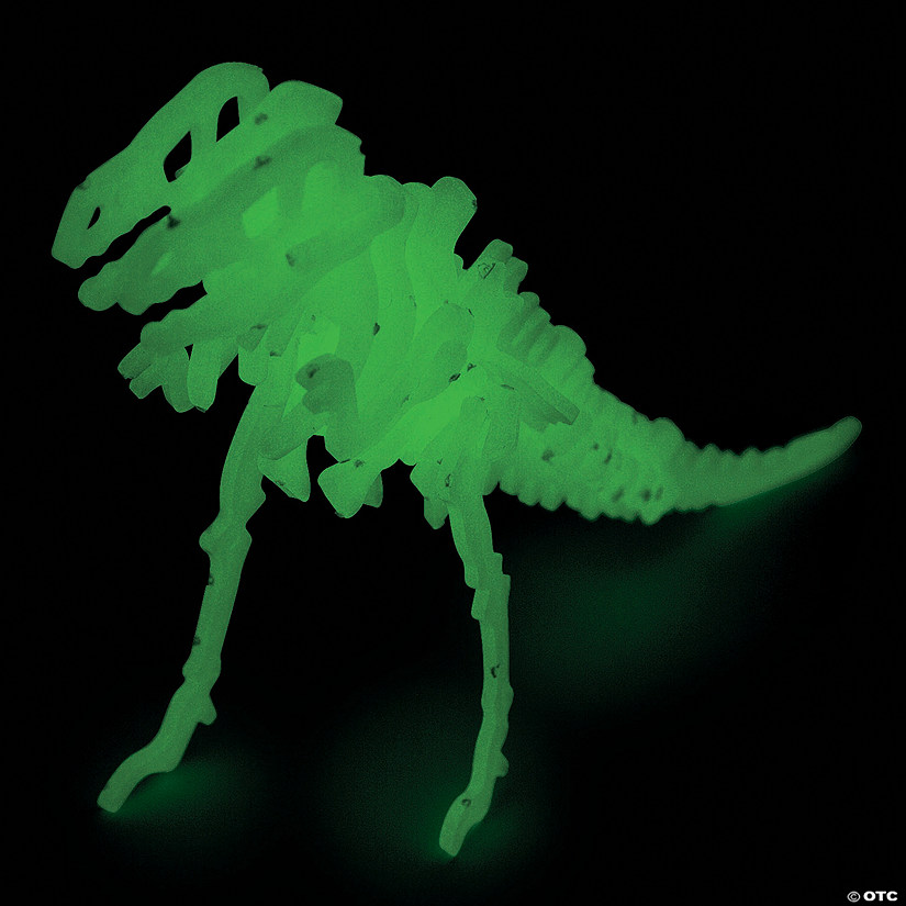  Glow  in the Dark  3D Dinosaur  Puzzles Discontinued