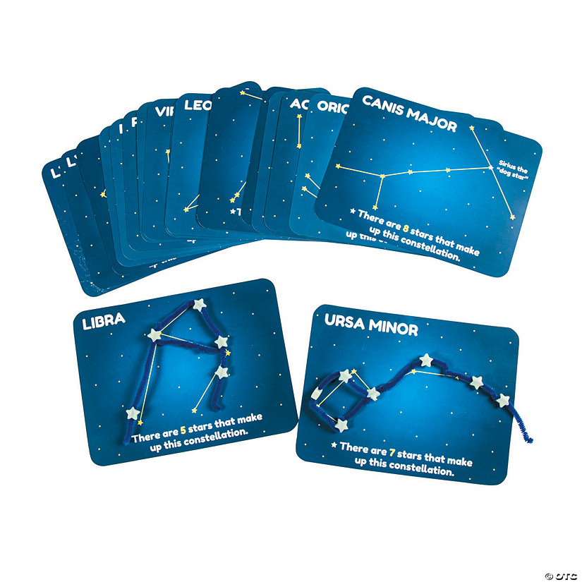 Glow-in-the-Dark Constellations Educational Craft Kit - 450 Pc. Image