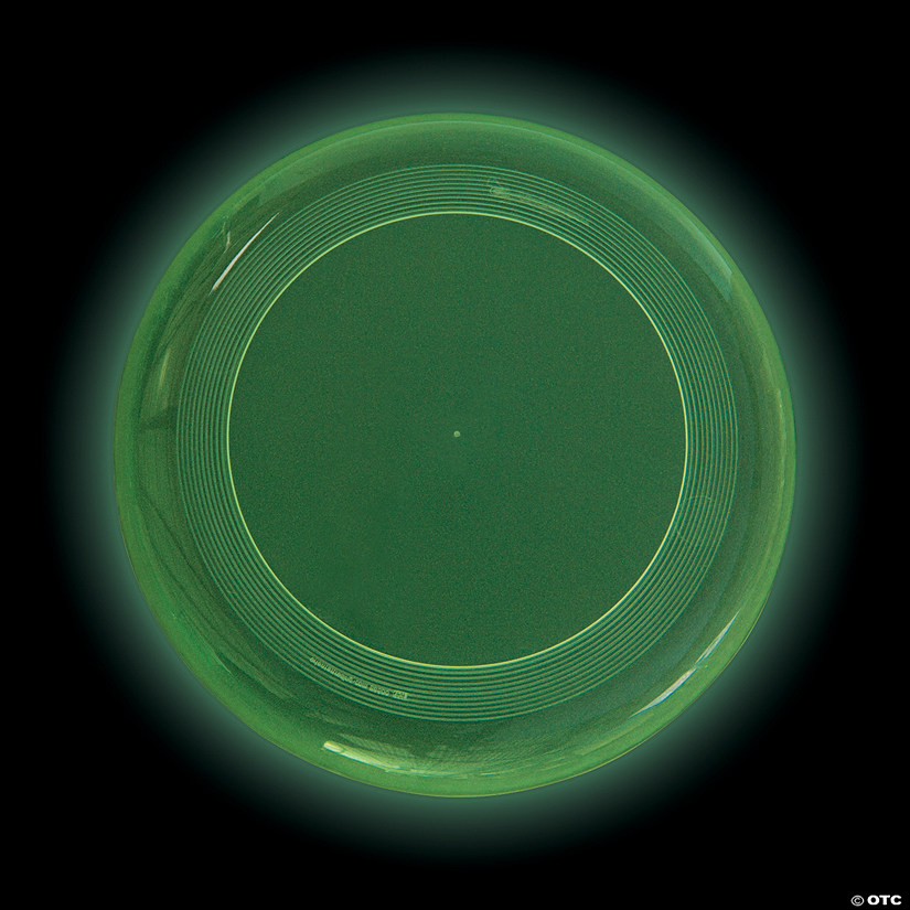 Glow-in-the-Dark Flying Discs - 12 Pc. Image