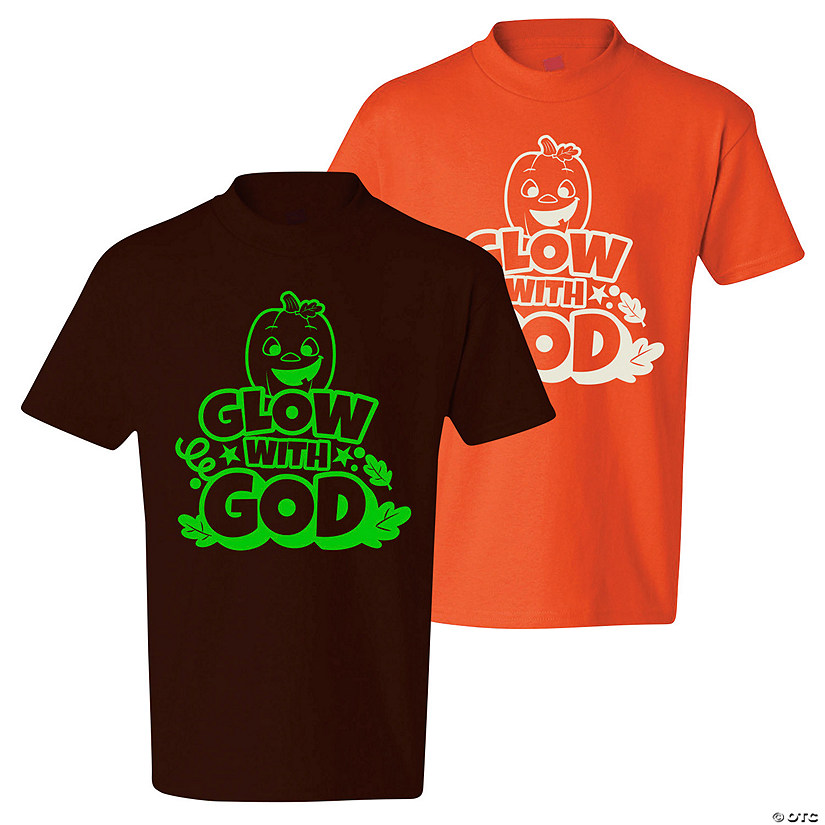 Glow-in-the-Dark Glow with God Youth T-Shirt Image